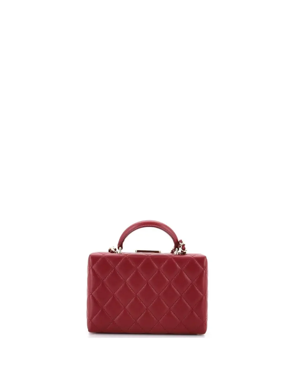 Chanel Top Handle Box Bag Quilted #248395C47B